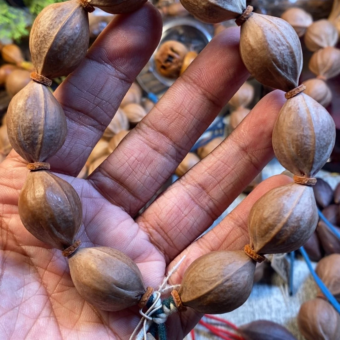 橄榄核手串/手链盖**双1726梅林铁核