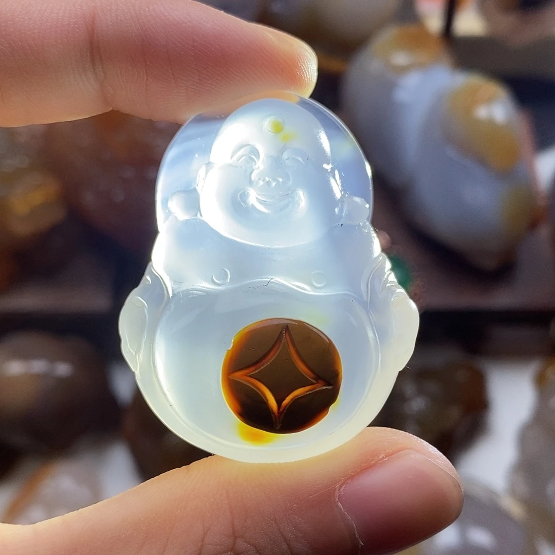 玛瑙/玉髓未镶嵌颈饰