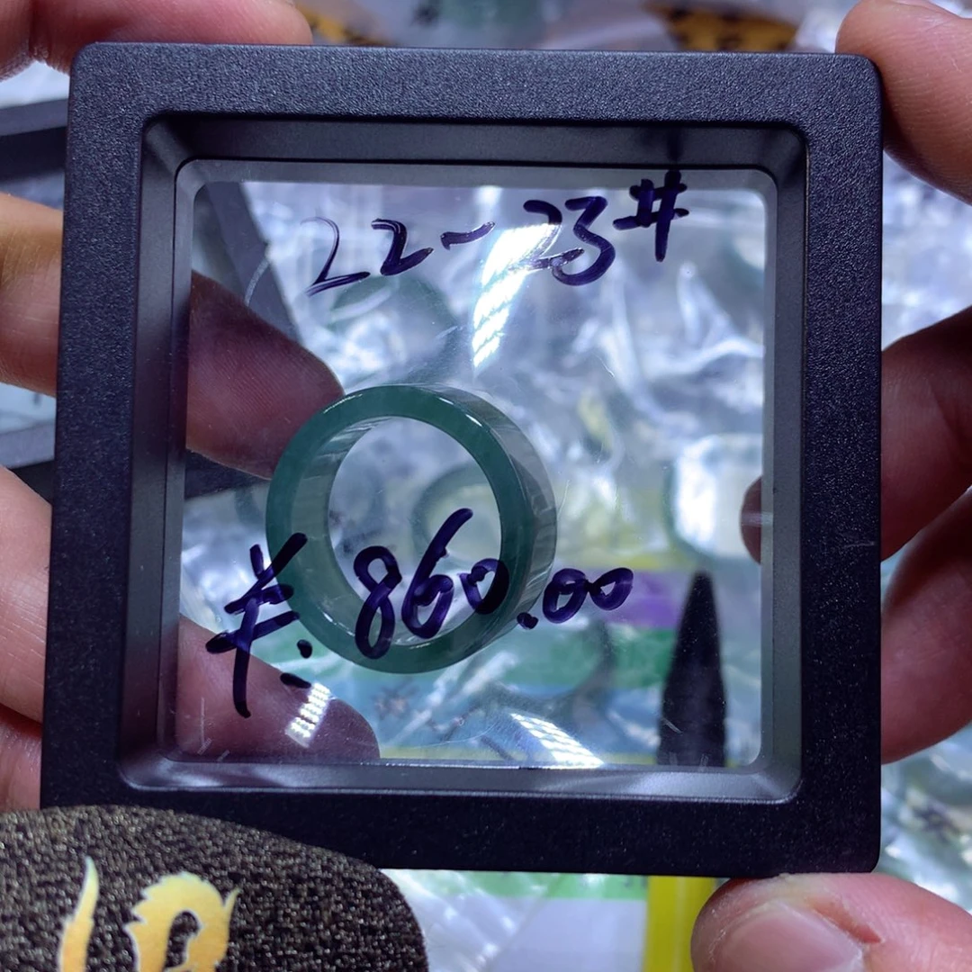 未镶嵌戒圈翡翠翡翠