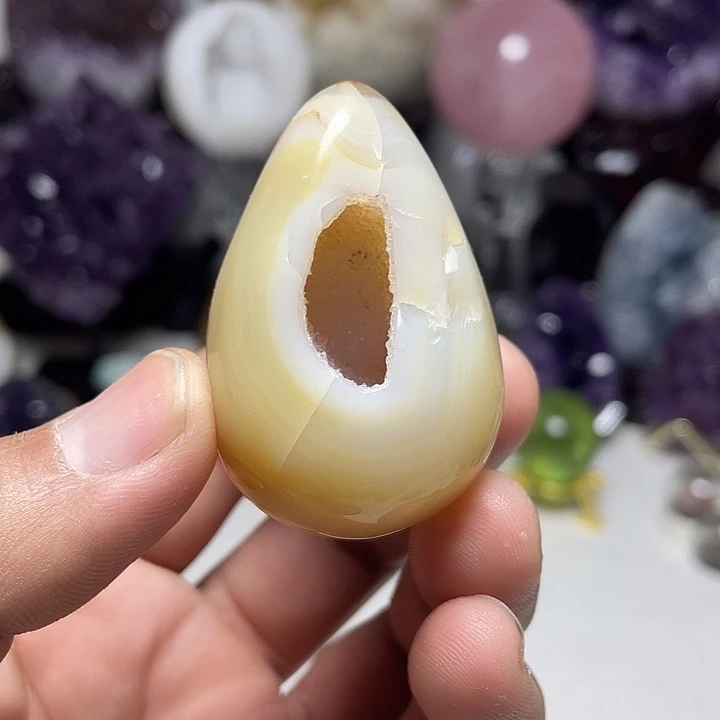 珠宝半成品紫晶未镶嵌