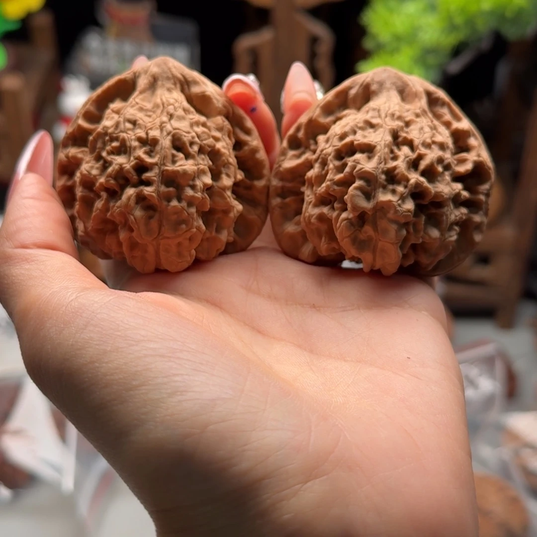 文玩核桃把件楸百核160