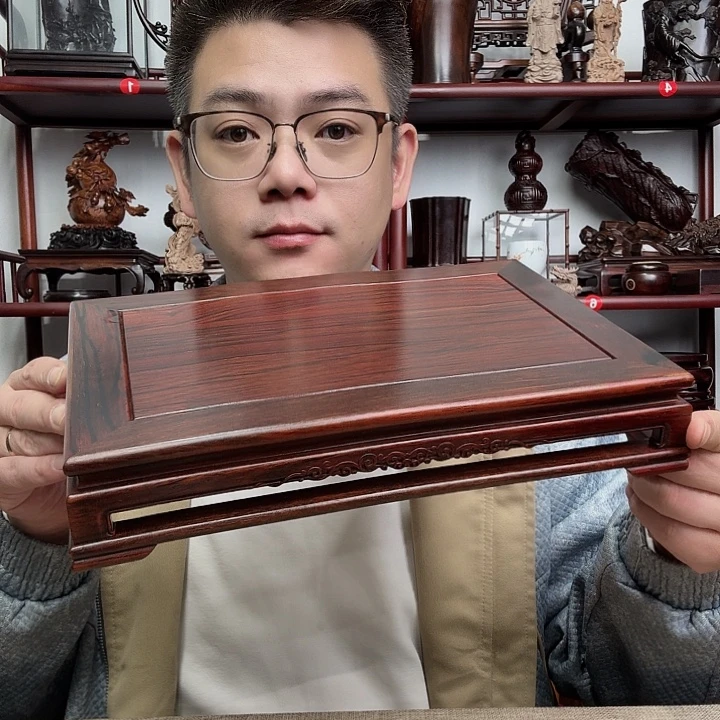 微凹黄檀工艺品底座