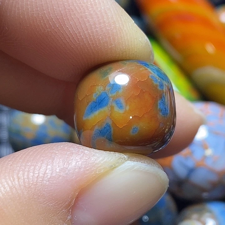 欢***了玛瑙/玉髓未镶嵌颈饰