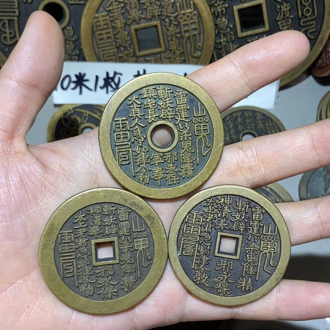 沙***暴铜现代工艺品花钱翻砂铸造