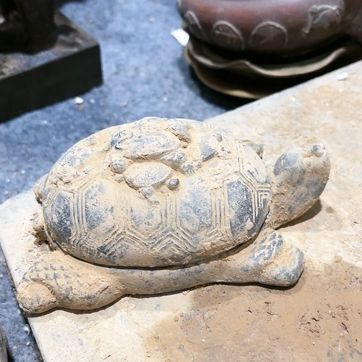 瓦当摆件摆件茶桌茶台陶瓷