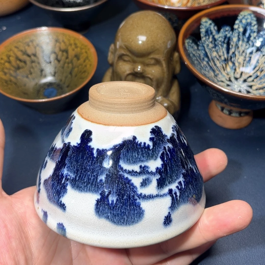 茶盏建盏手握泡茶主人吧