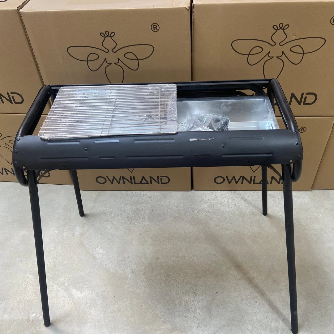 001户外便携式可折叠烧烤炉 家用优质不锈钢烧烤架