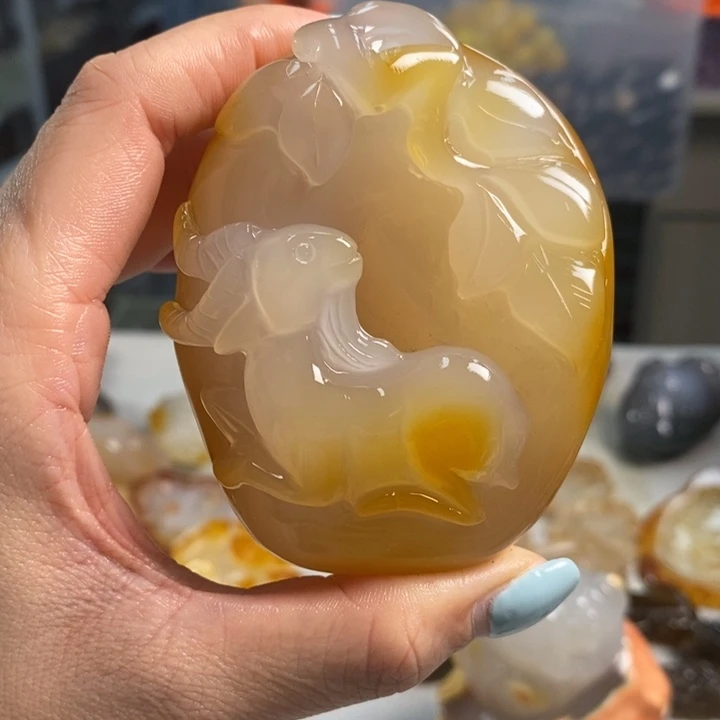 玛瑙/玉髓未镶嵌吊坠(不含链)