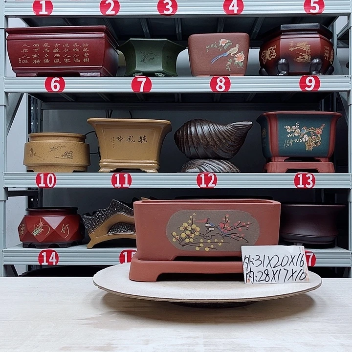 紫砂花盆紫砂花盆