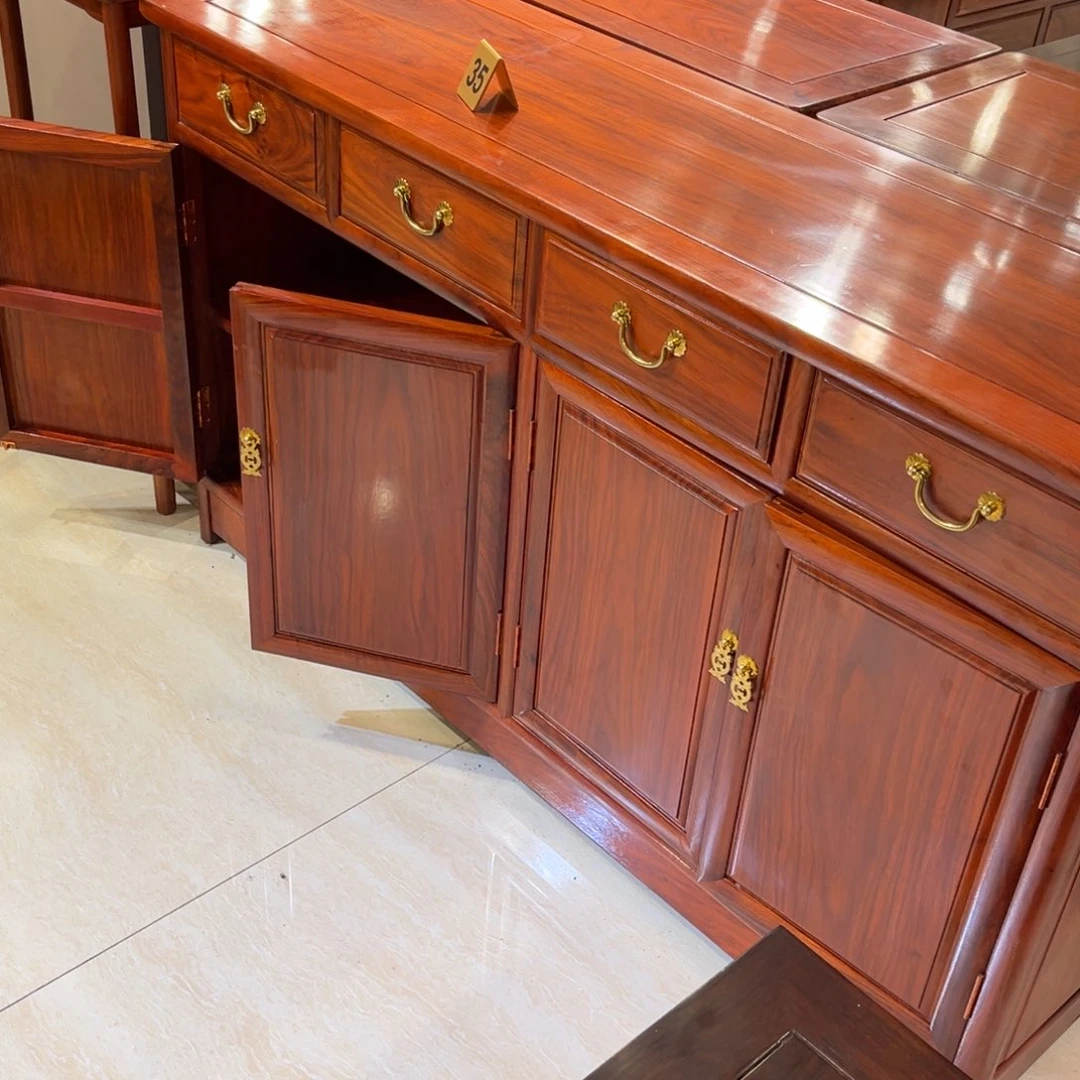 s***r花梨木类柜类家具餐边柜140长刺猬紫檀木