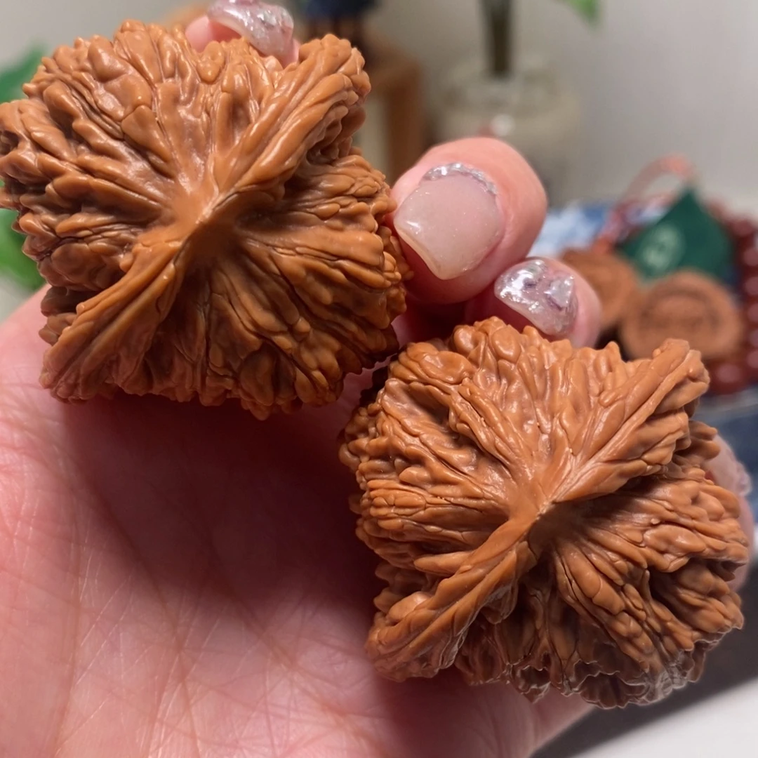 把件文玩核桃45尺寸全品四座楼