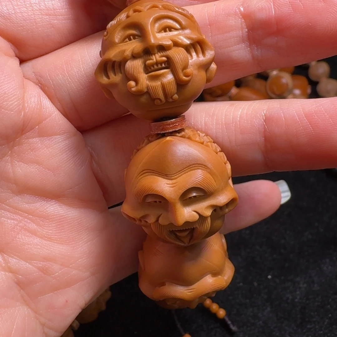 老***头橄榄核手串/手链橄榄核雕