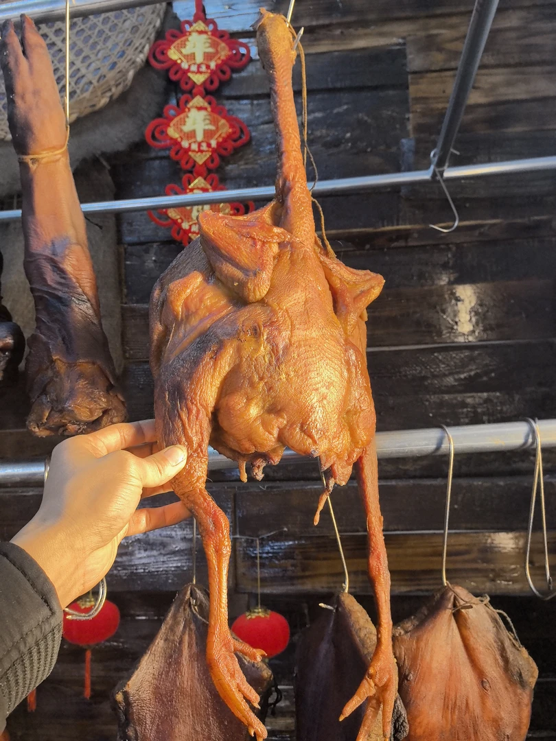 腊鸡/腊鸭萍乡茶树茶壳熏制