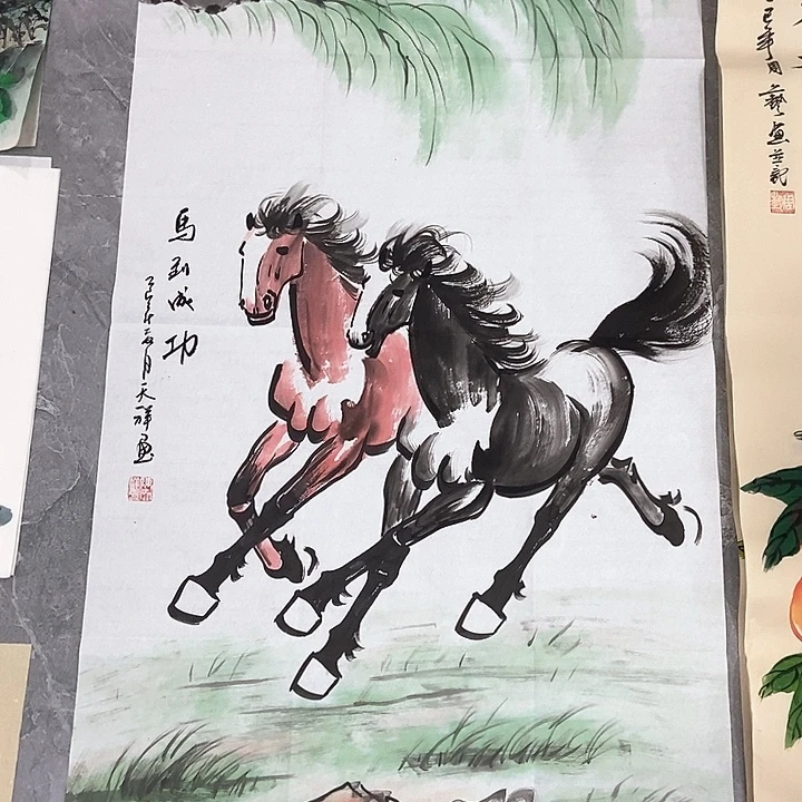 小周画廊的直播间