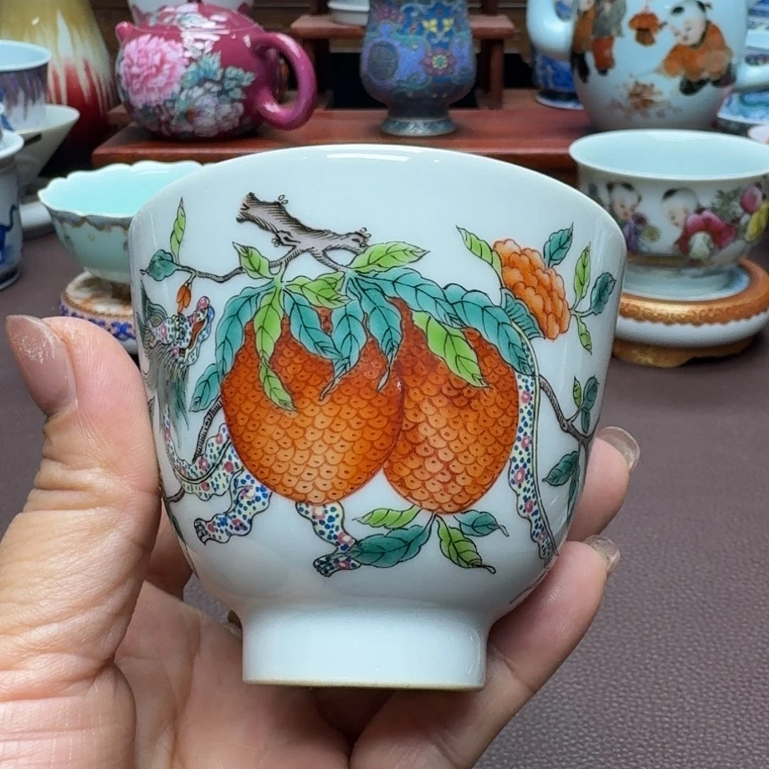 瓷片景德镇仿古手工制作精品展示