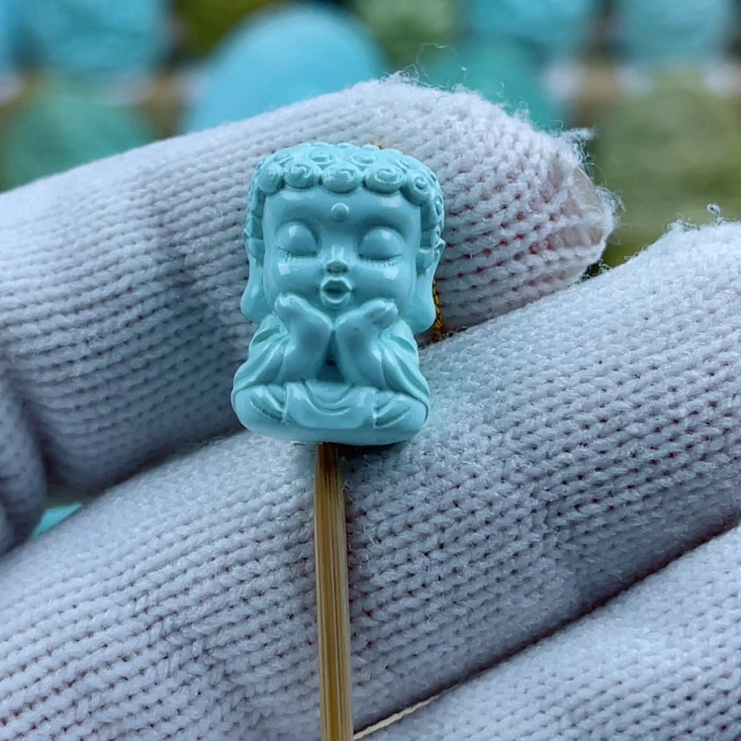 绿松石未镶嵌珠宝奇石