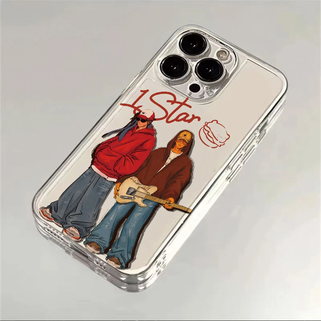 插画王一珩适用iPhone16小米15pro华为苹果14promax手机壳12软壳x