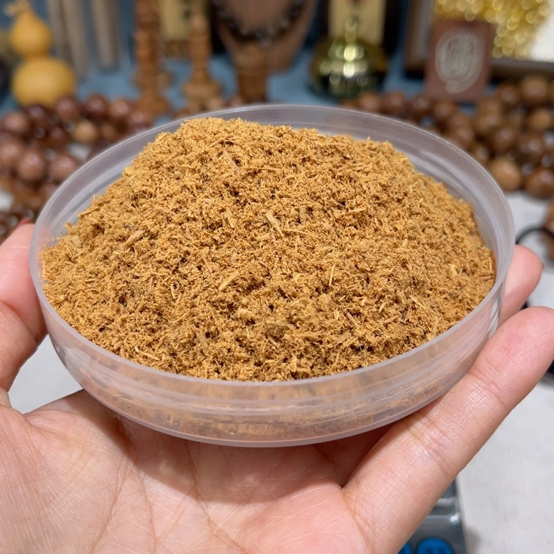 狸***猫檀香木手串/手链碎粉20克