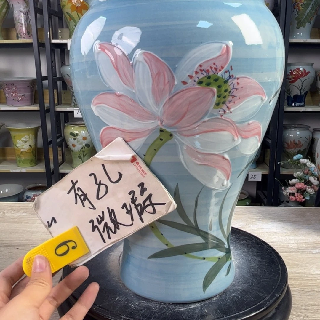 罐1tc景德镇陶瓷花盆