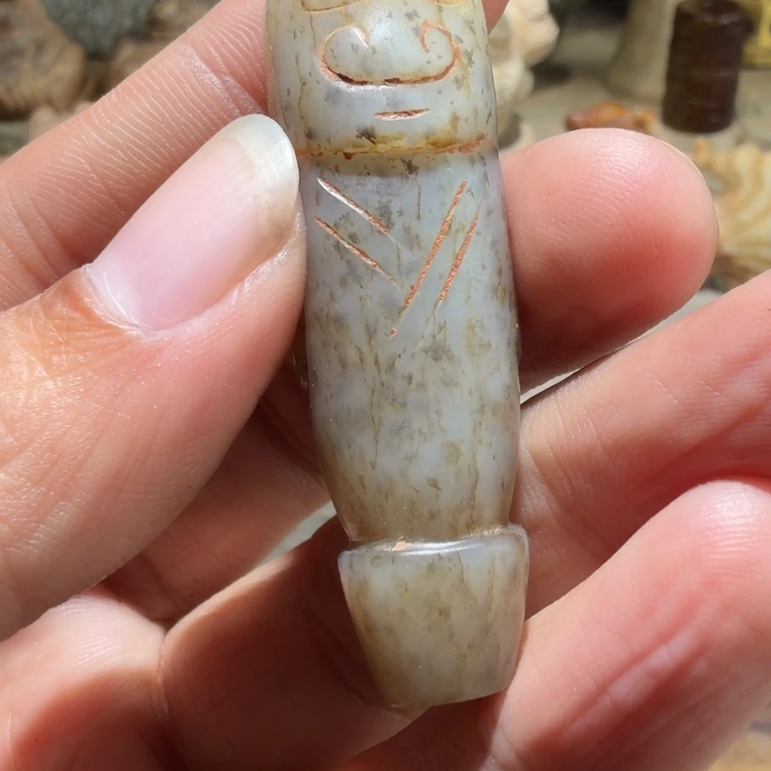 福***城和田玉未镶嵌挂件