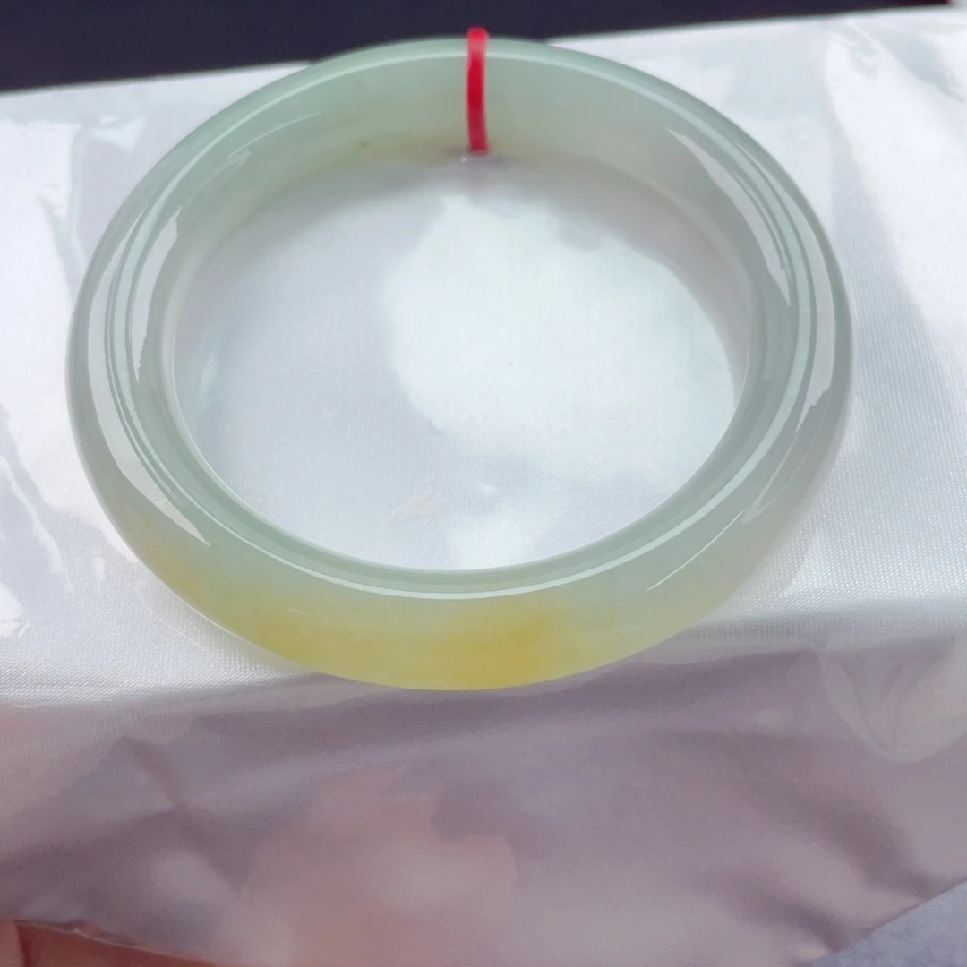 翡翠未镶嵌手镯（圆镯）5455圈