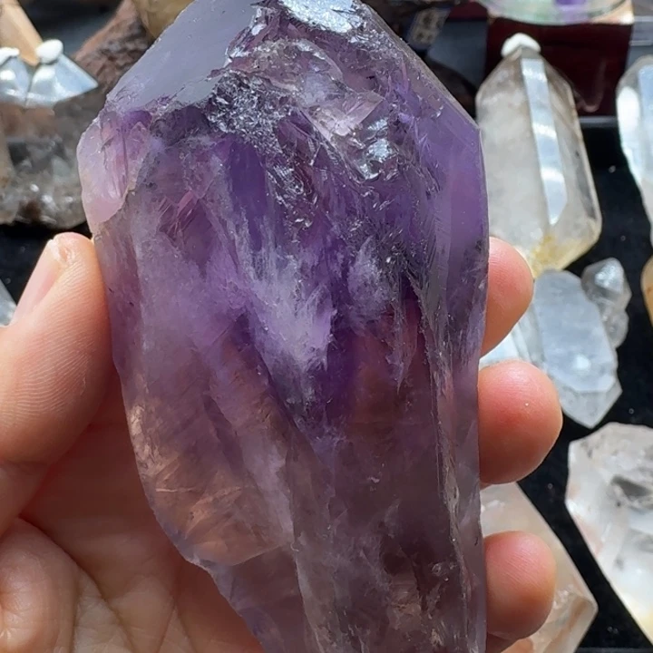 石材紫水晶权杖福利