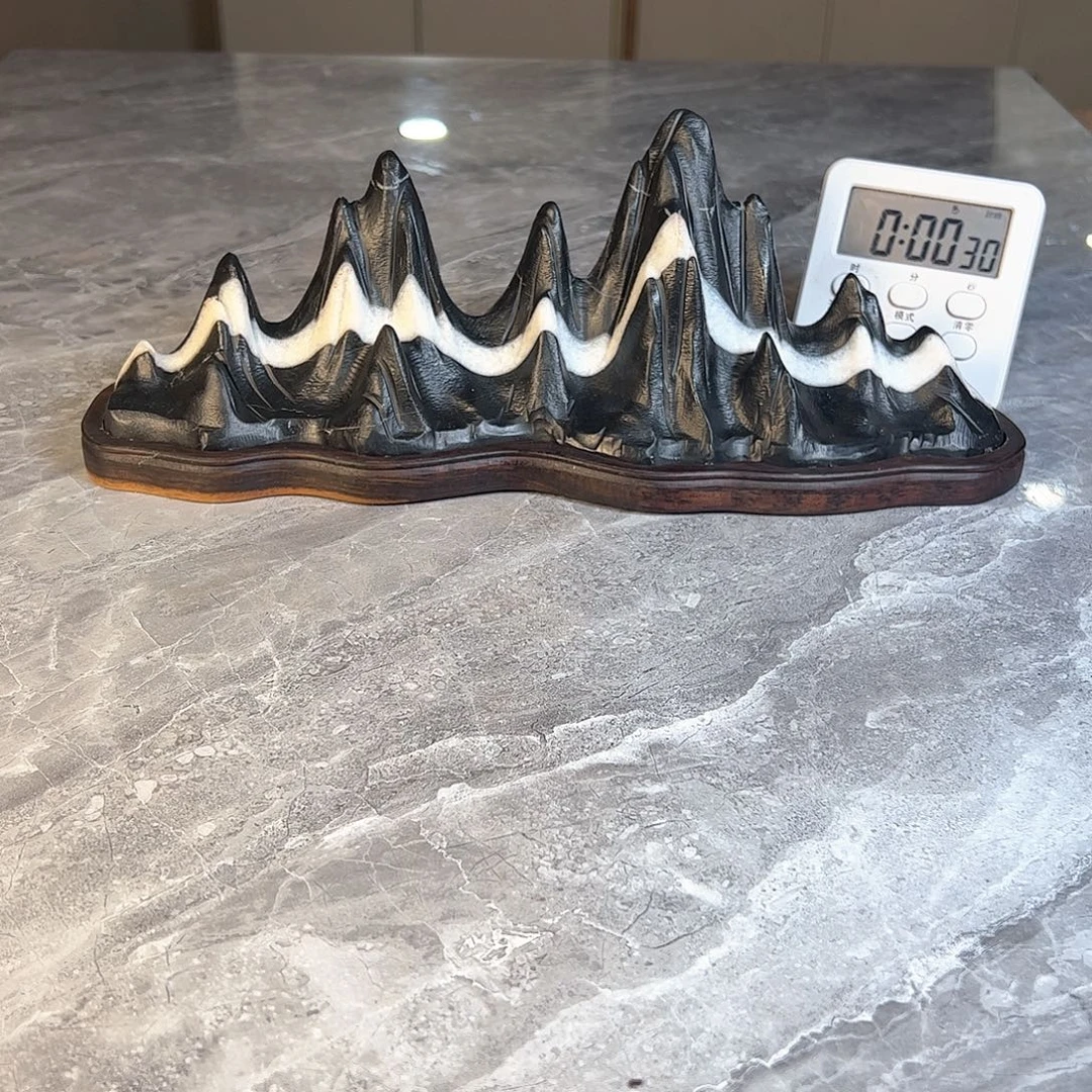 水***木灵璧奇石观赏石摆件