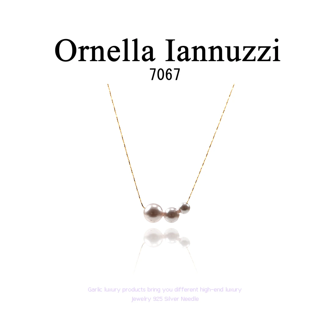 镀K金 Ornella Iannuzzi项链~7067（40+5）