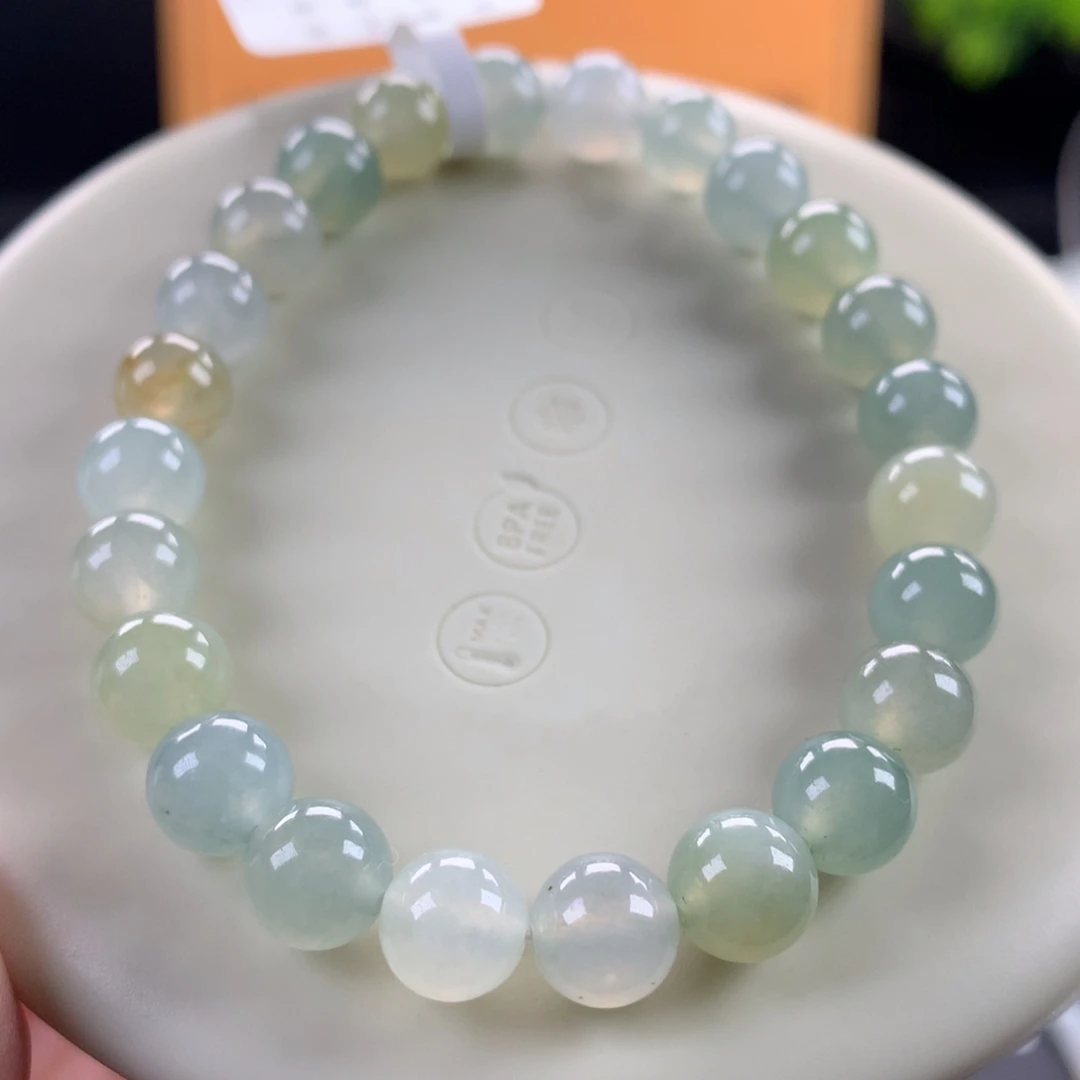 翡翠未镶嵌手链卡8