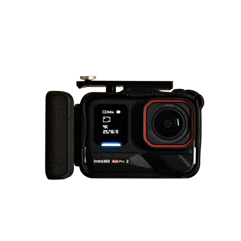 适用影石Insta360Ace Acepro2/pro兔笼快拆快门握把手柄套装