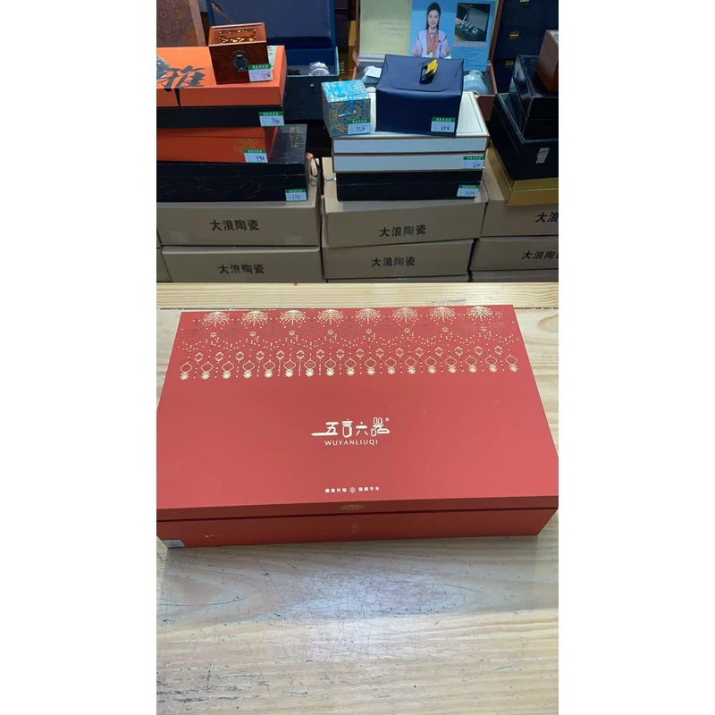 高端五颜六器陶瓷功夫茶具套礼盒装