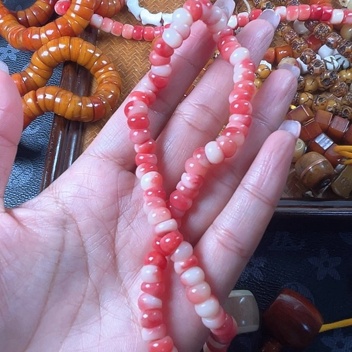 鹿骨手串/手链驼骨驼骨172，发一半发54颗