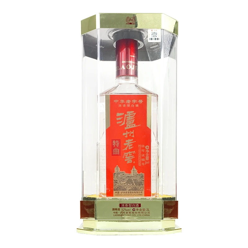 泸州老窖特曲 浓香型白酒 52度3L