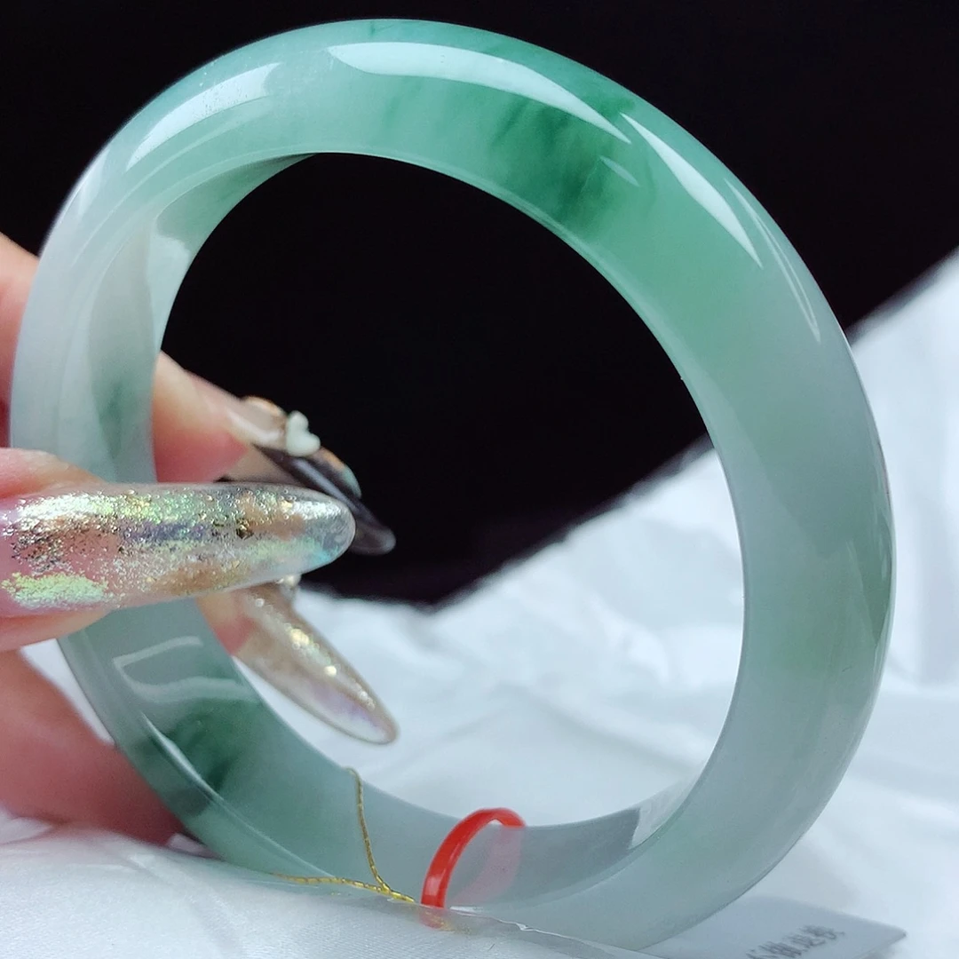 未镶嵌手镯翡翠57圈4890