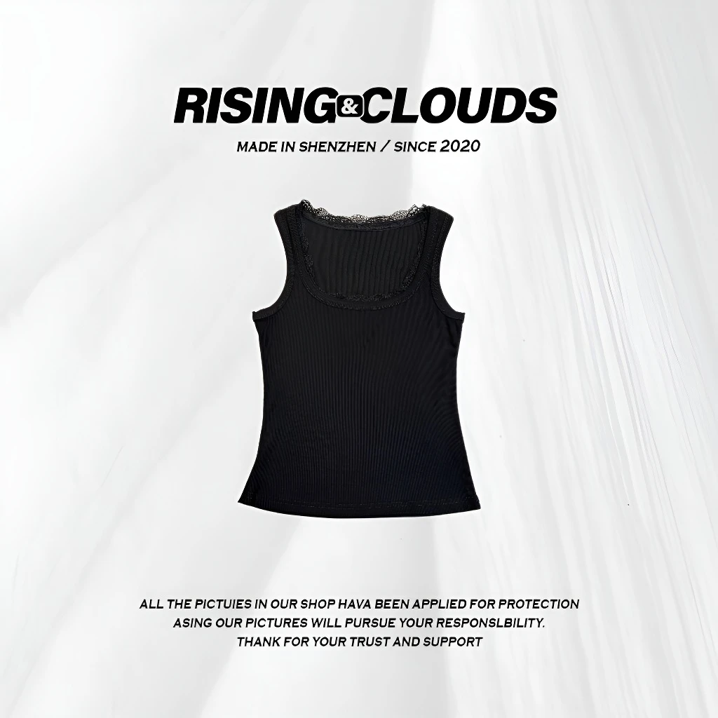 RISING&CLOUDS【小云姐】深圳南油无领西装内搭显瘦百搭背心020313