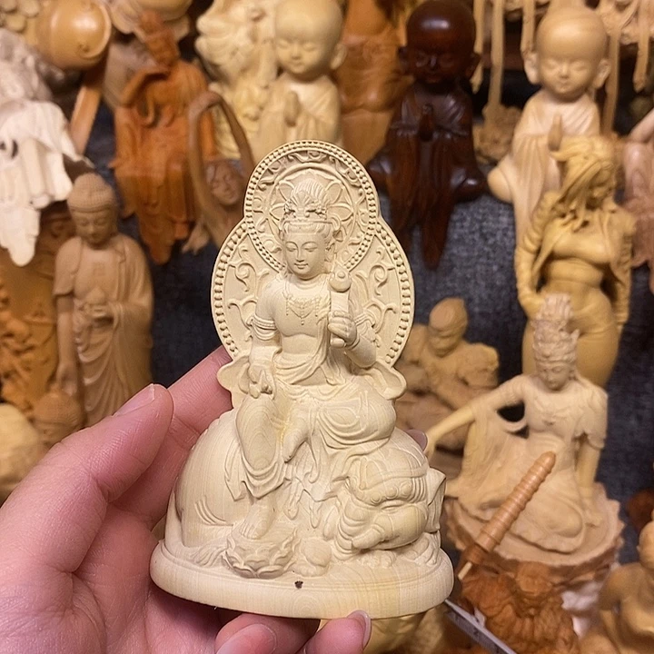 黄杨木黄杨木瑕疵普贤