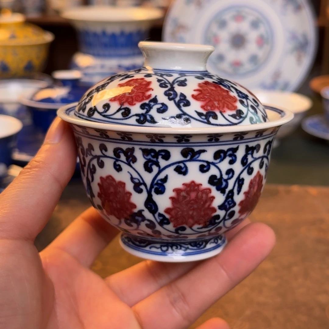 纯手工手绘陶瓷茶具