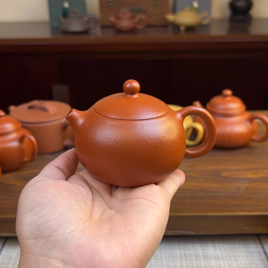 茶壶紫砂朱泥西施全手150cc