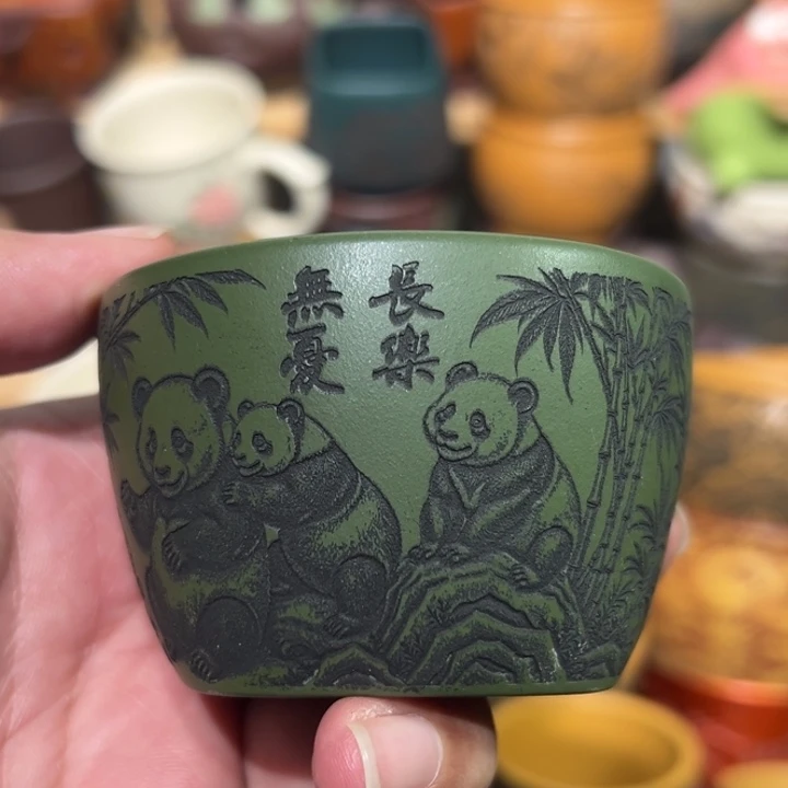 茶杯紫砂宜兴紫砂主人杯
