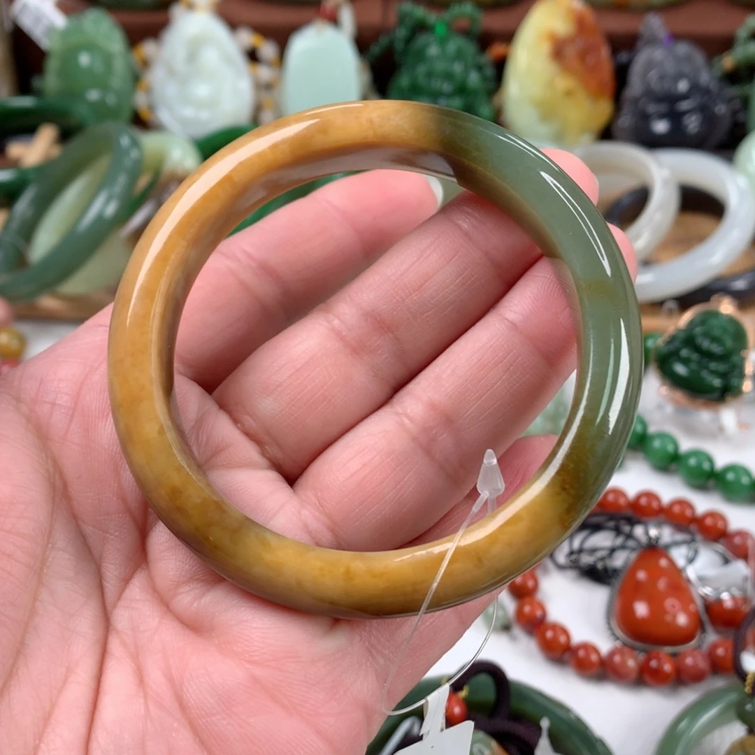 和田玉手镯未镶嵌58.1口径