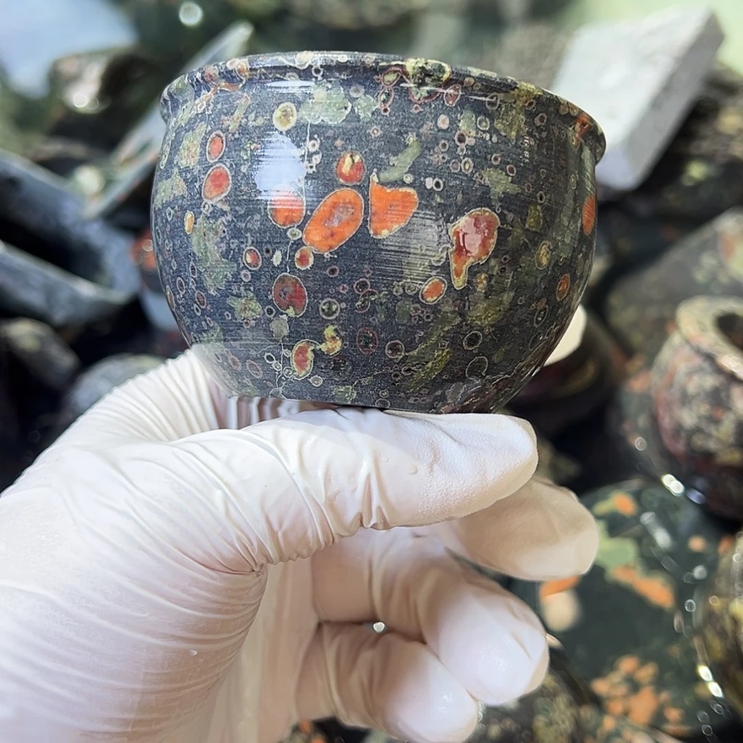 梅花玉鱼缸石茶周边不退不换