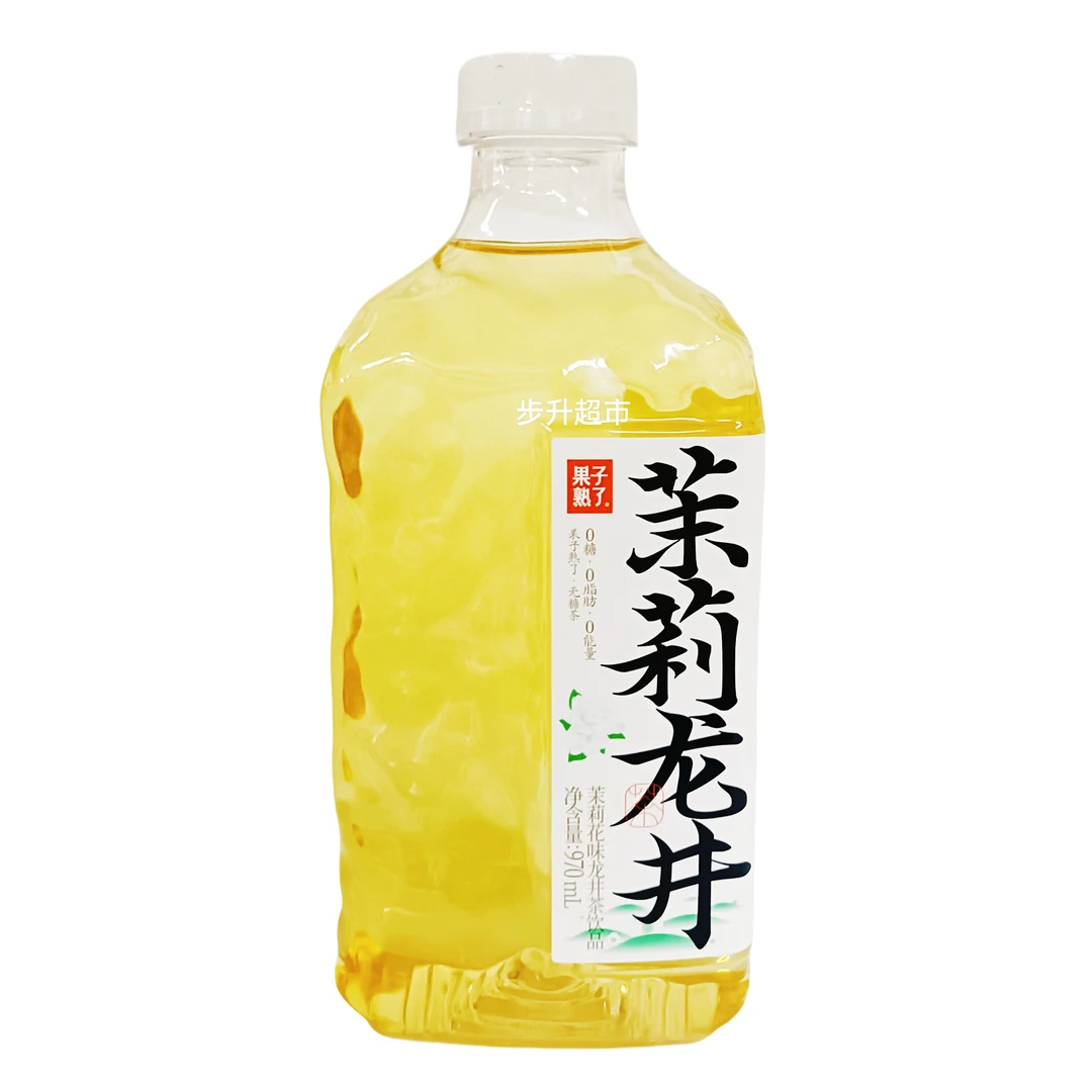 果子熟了茉莉龙井无糖茶饮品