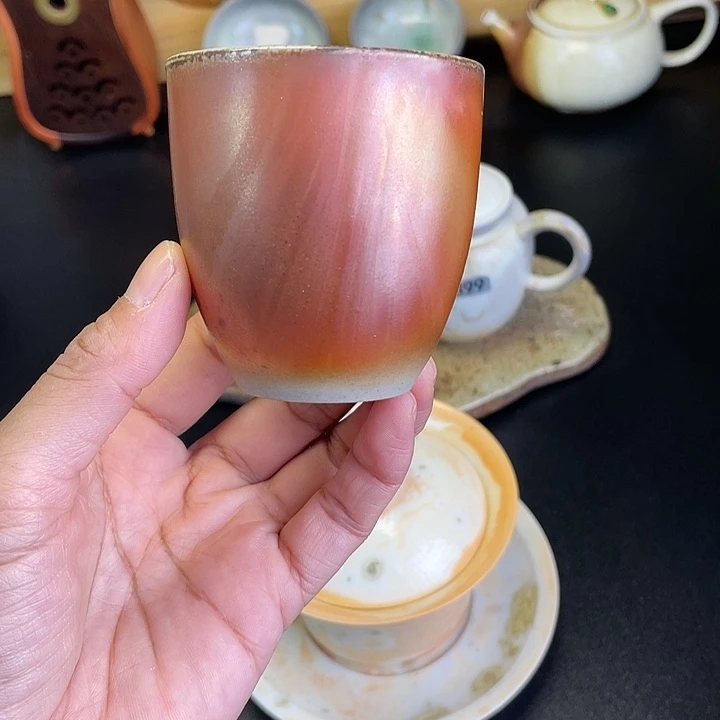 燃薪柴烧茶器主人杯
