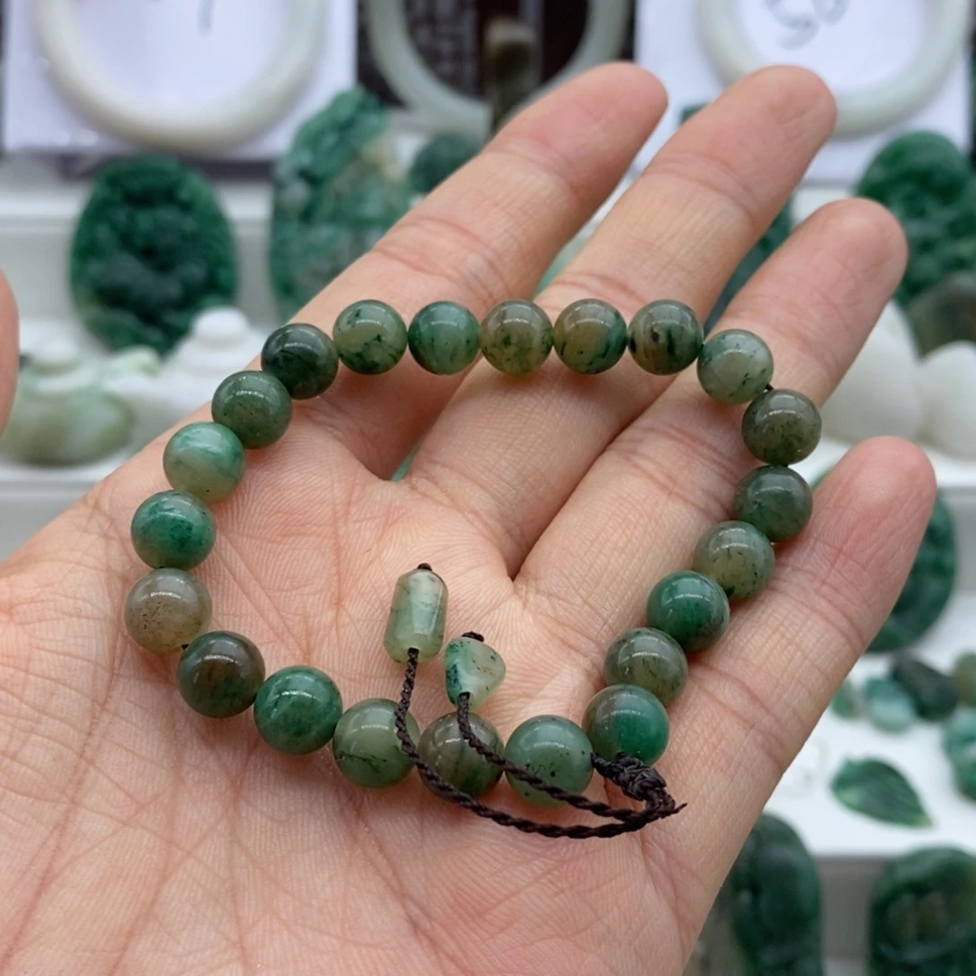 独山玉手绳未镶嵌