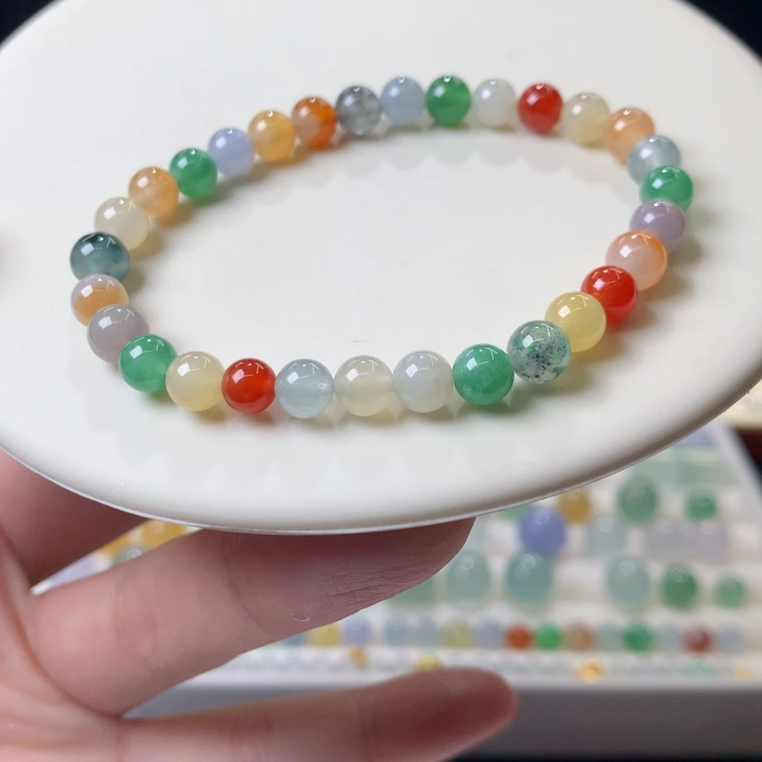 翡翠散珠天然翡翠