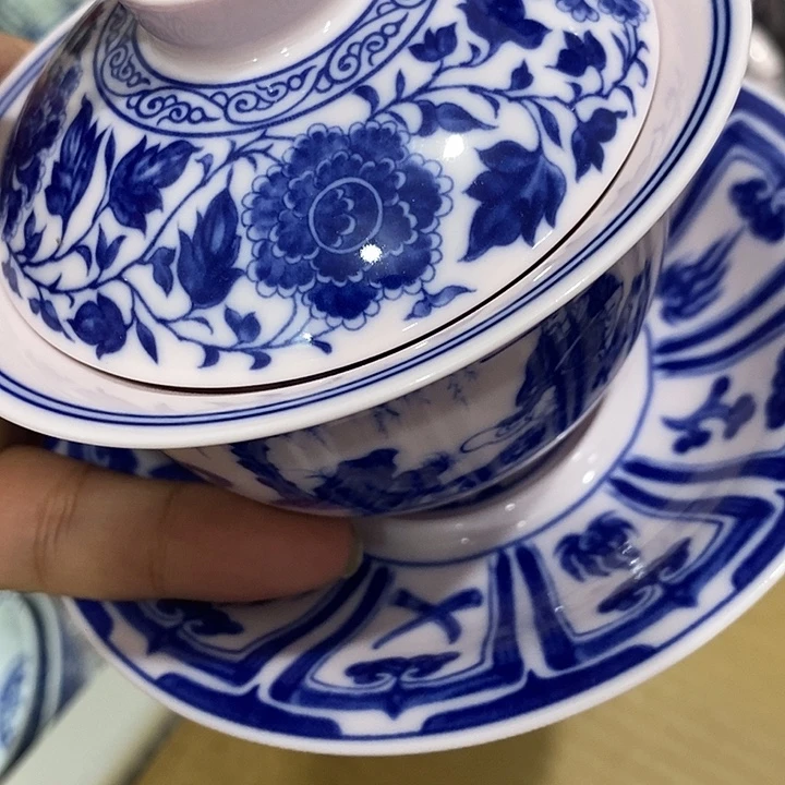 摆件景德镇陶瓷主人杯2455