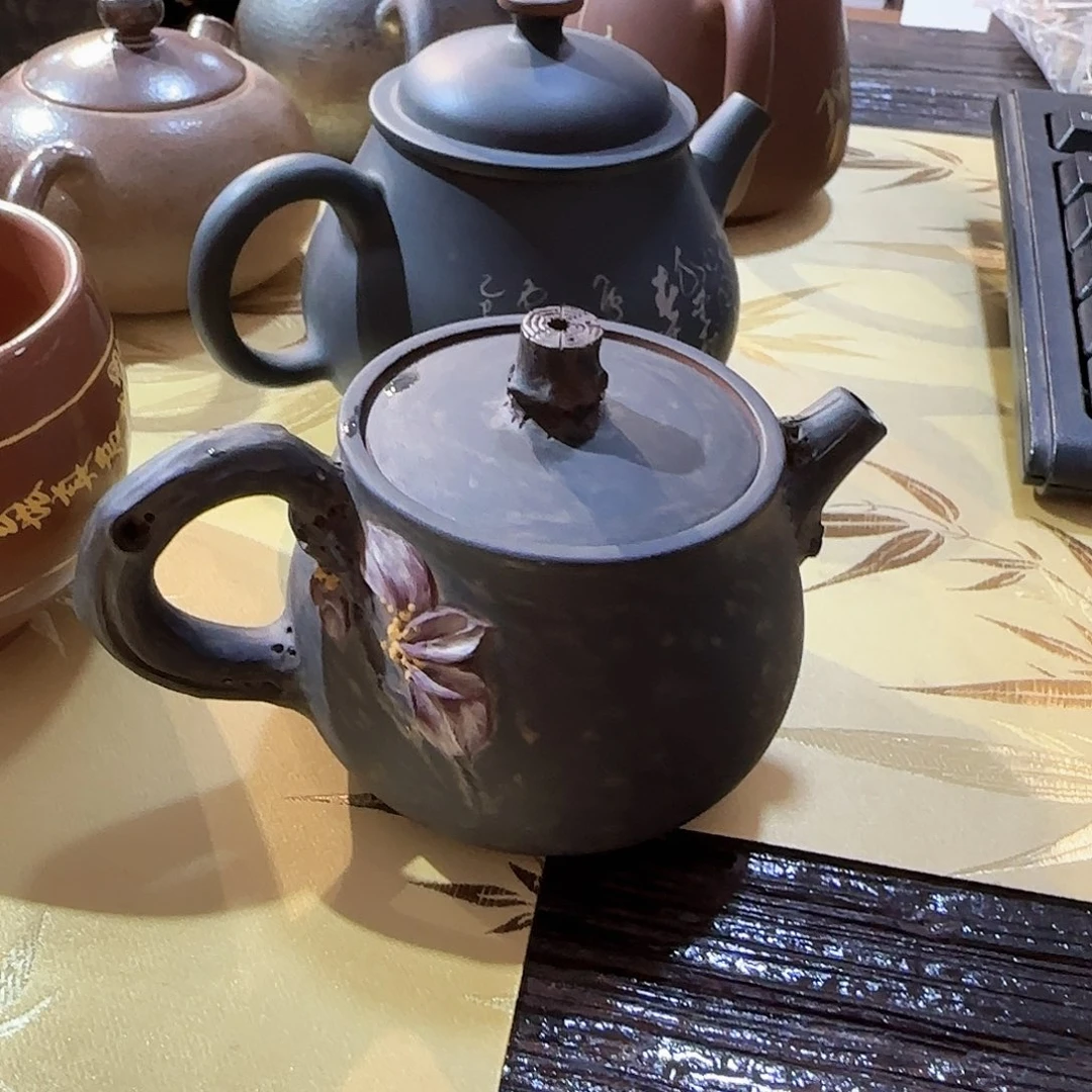 嘟***鱼罐05建水紫陶茶壶一把