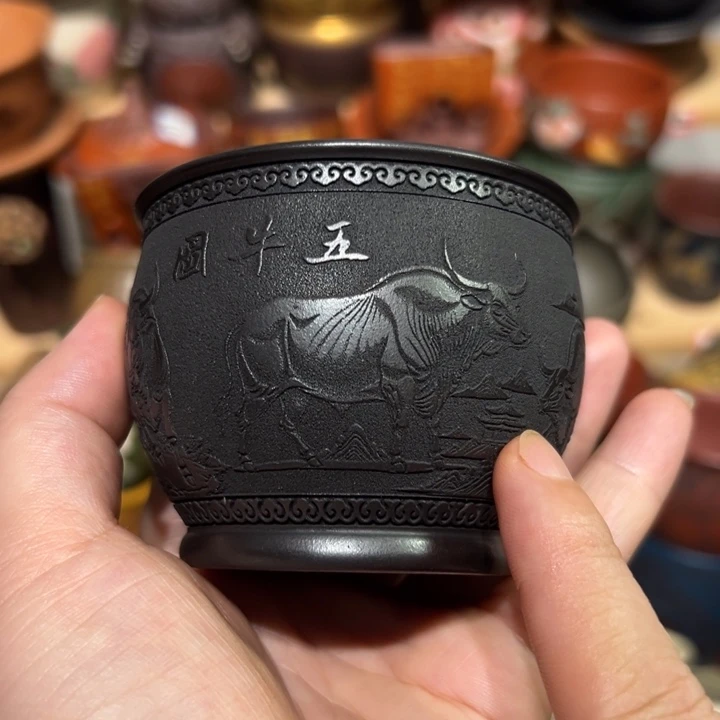 茶杯紫砂宜兴紫砂主人杯