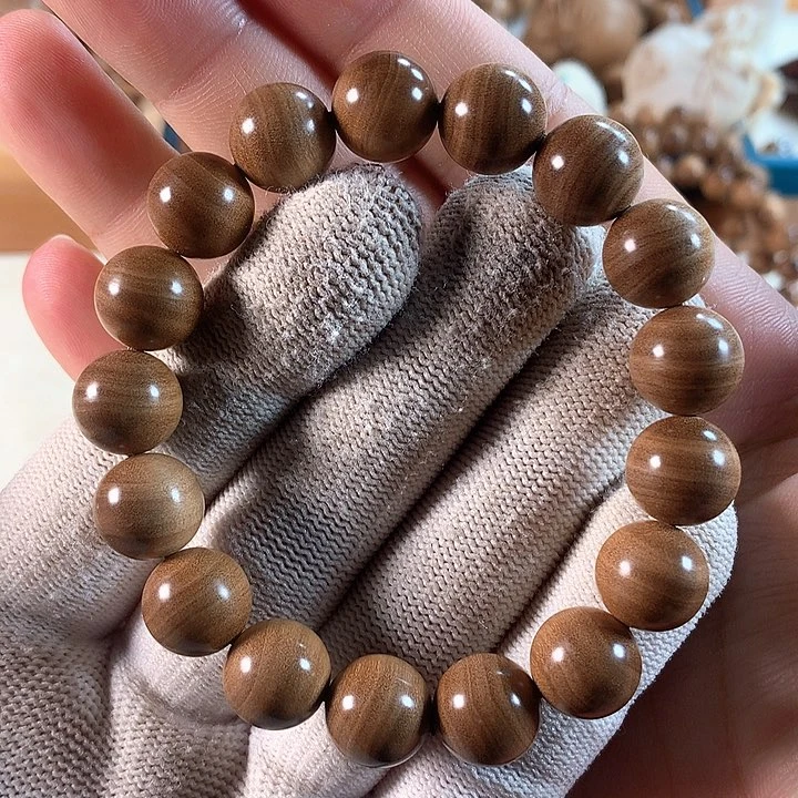 檀香木手串/手链横纹黑肉1.2奶香花香精品