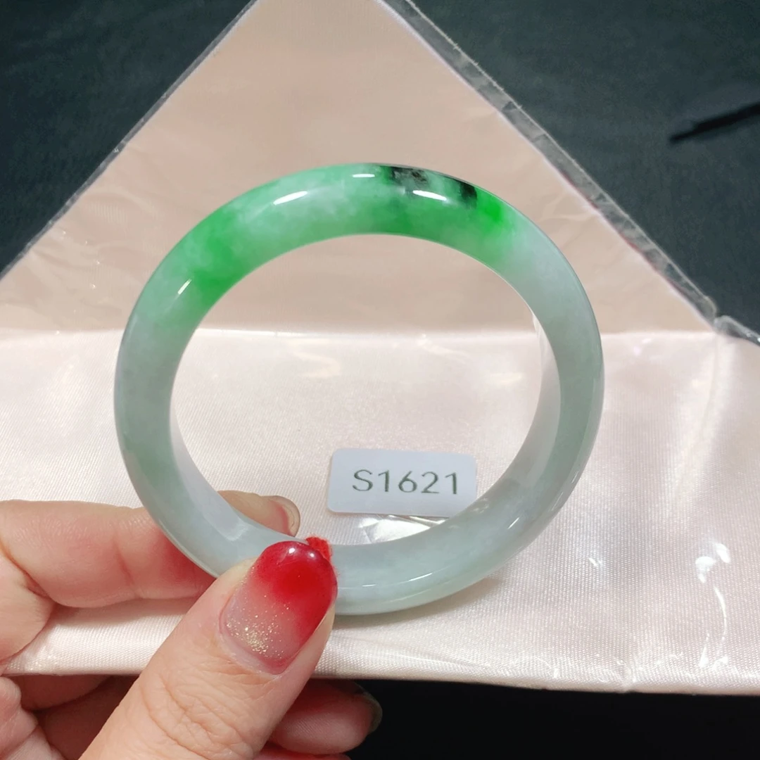 翡翠未镶嵌手镯S1621-03